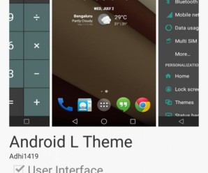 Aproveitando a interface do Android L com o Xposed Framework