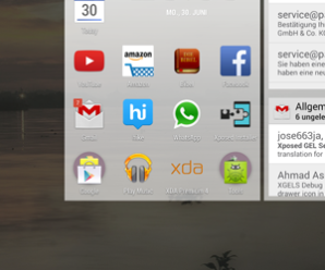 Módulo do Xposed ( Xposed GEL Settings Updated ) muda o Launcher Google Now para o estilo do Google L