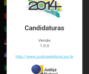 TSE disponibiliza o aplicativo candidaturas para o Android