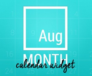 Torne o calendário do seu Android muito mais bonito com o Month