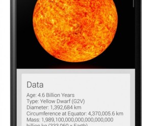 Aprenda um pouco mais sobre o sistema solar com o app Planets no seu Android