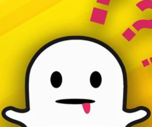 Através de falhas já publicadas banco de dados do Snapchat vaza