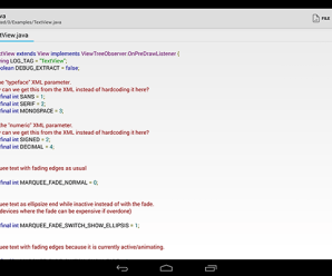 QuickEdit é um editor de textos rápido e elegante para o Android