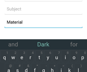 O SwiftKey lança temas baseados no Material Design