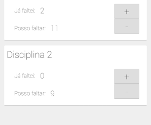 O aplicativo “Não mereço FI” para Android lhe ajuda a não reprovar por frequência nas disciplinas