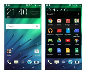 Vazam telas do HTC One M8 com o Sense 6 e o Android Lollipop