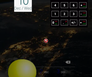 Usando vários widgets na tela de bloqueio com o Widget Paper