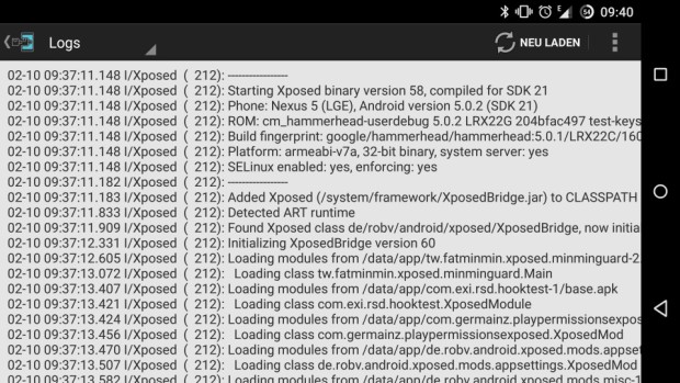 Xposed rodando no Android Lollipop