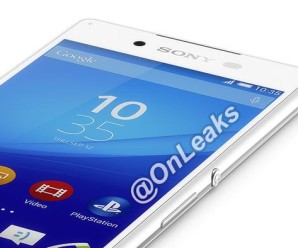 Vazada imagem do Sony Xperia Z4 via twitter do OnLeaks