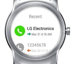 LG Call: com este app é possível realizar ligações a partir do smartwatch da própria empresa