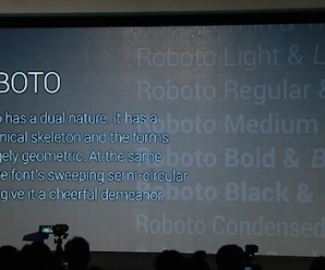 Google libera a fonte Roboto em Open Source