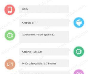 Aparecem dados no Antutu de um suposto Galaxy S7 “Lucky” com 4 GB de RAM,  Snapdragon 820 e display de 5,7 polegadas