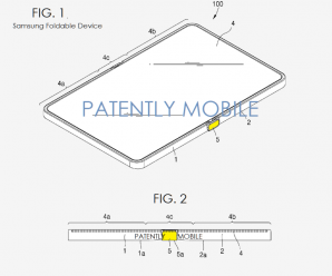 Samsung requere patente para dispositivo dobrável