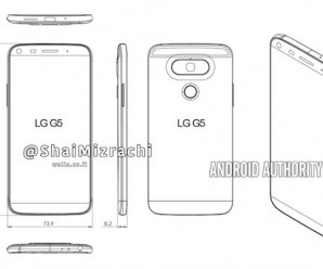 Vazou um diagrama do LG G5 para mostrar o redesign do aparelho