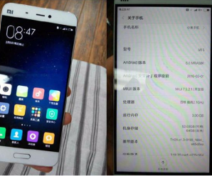 O Xiaomi Mi 5 aparece de novo rodando o Android Marshmallow