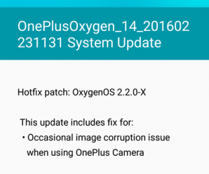 O OnePlus X recebe uma atualização pequena para resolver um bug de corrupção de arquivos na câmera
