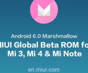 Disponibilizado o Beta da MIUI baseada no Android Marshmallow