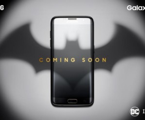 A edição limitada do Galaxy S7 com tema baseado no Batman chega logo