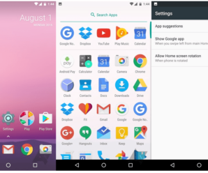 Vazamento: vaza o launcher do Android Nougat