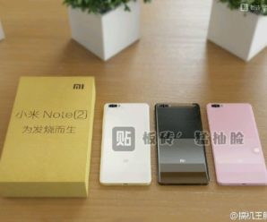 O Xiaomi Mi Note 2 terá duas variantes com 6GB de RAM e Snapdragon 821