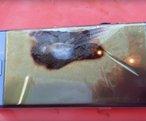 Mais um Galaxy Note 7 se ilumina, desta vez em Houston