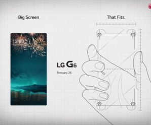 O LG G6 confirma um dispositivo com muito pouca borda