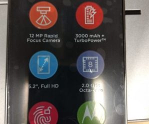 O Moto G5 Plus tem suas especificações reveladas em uma foto ( display de 5,2 polegadas e bateria de 3000 mAh )