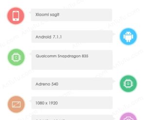 Um possível Xiaomi Mi 6 “Sagit” aparece em um benchmark