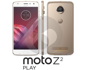 Parece que estamos dando a primeira olhada no Moto Z2 Play