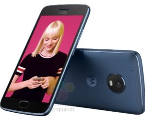 Imagens do Moto G5 Plus Midnight Blue vazam