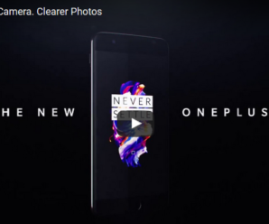 Novo vídeo do Oneplus 5 tem foco em fotos