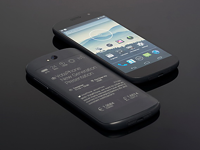 O Yotaphone 3 chega com um display AMOLED e seu famoso display e-ink