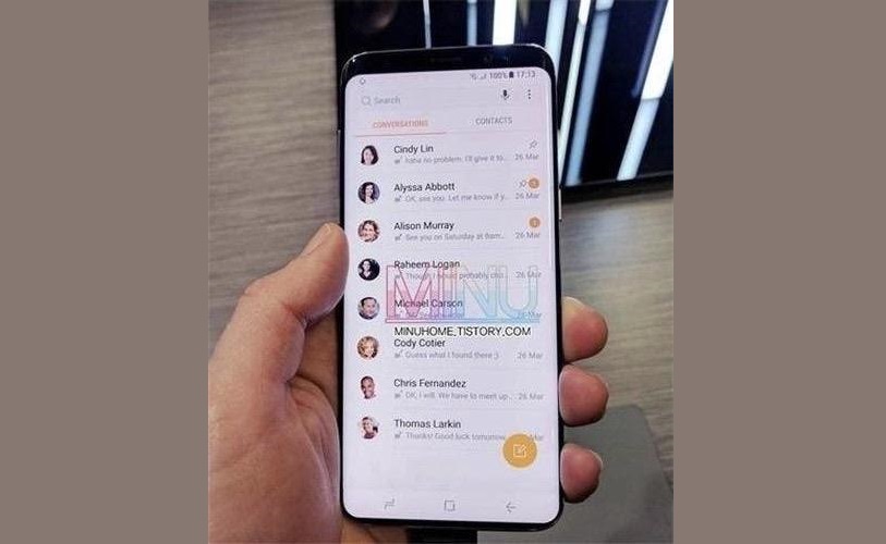 O Galaxy S9 vaza novamente em uma suposta  foto real