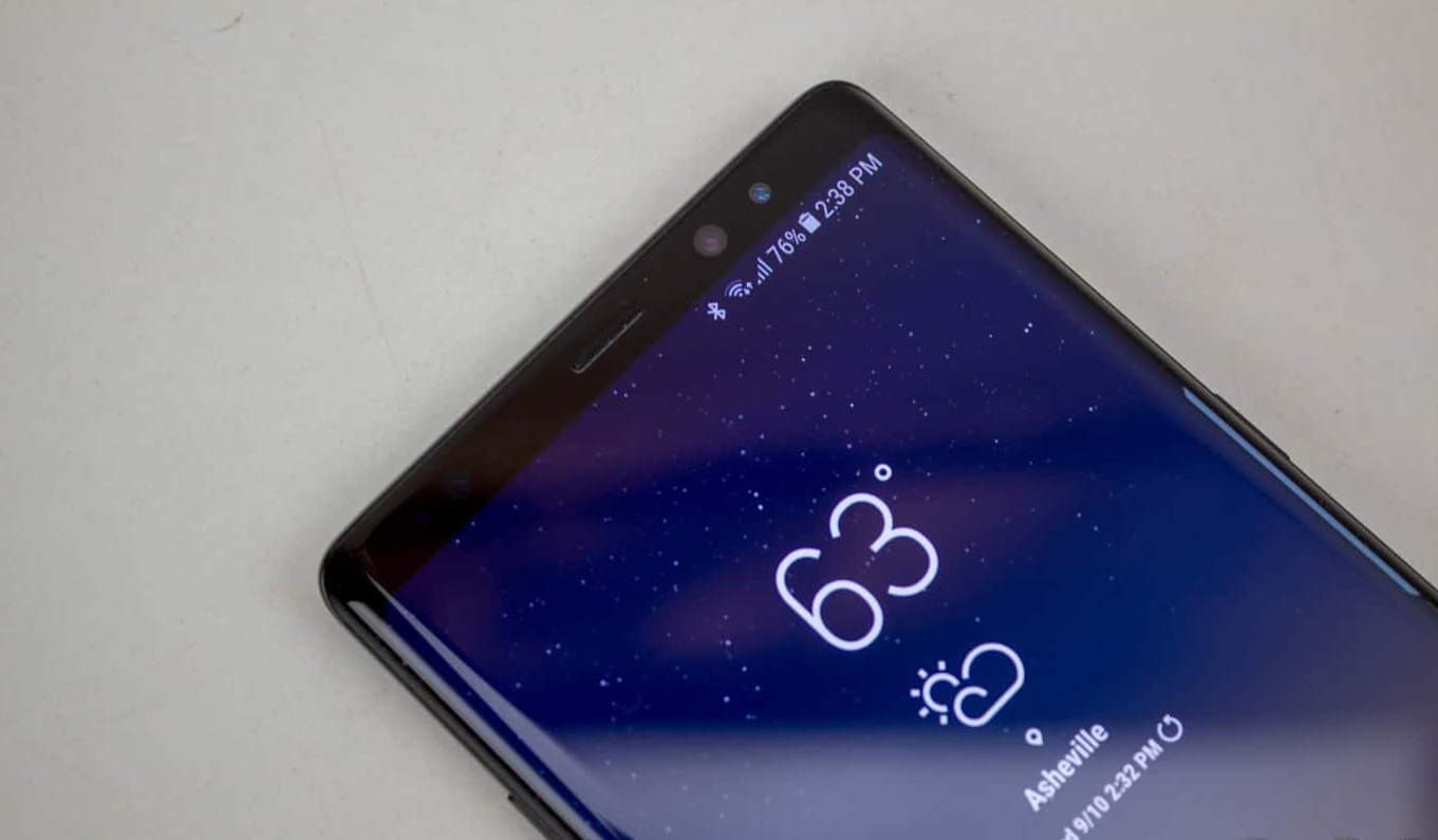 Usuários do Galaxy Note 8 reportam problemas de carregamento do telefone