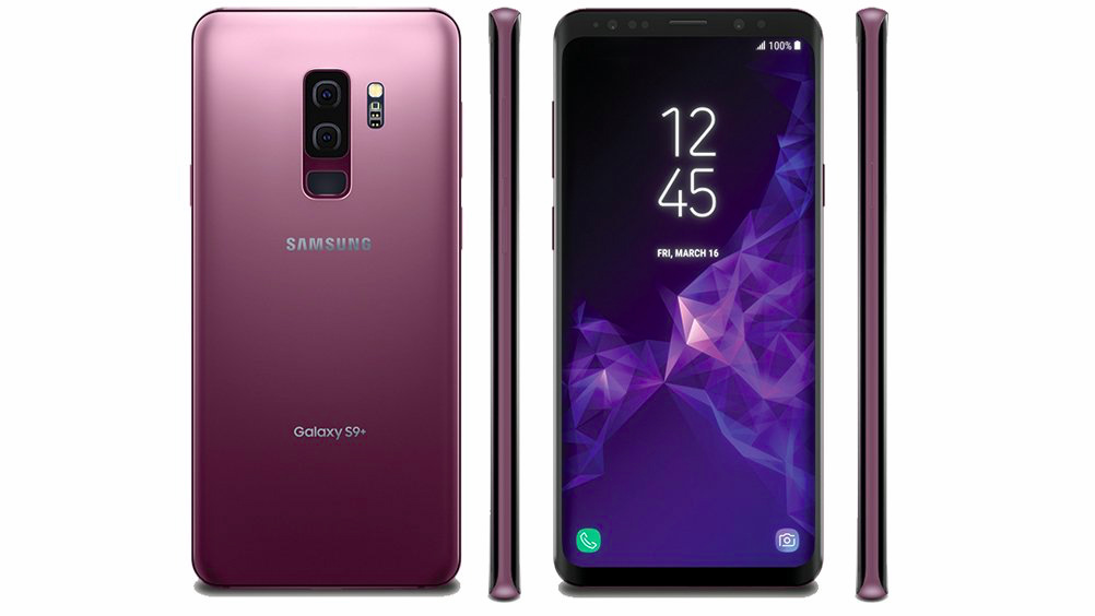 O Samsung Galaxy S9 e S9 Plus vazam na cor Lilac Purple ( um lilás com rosa )